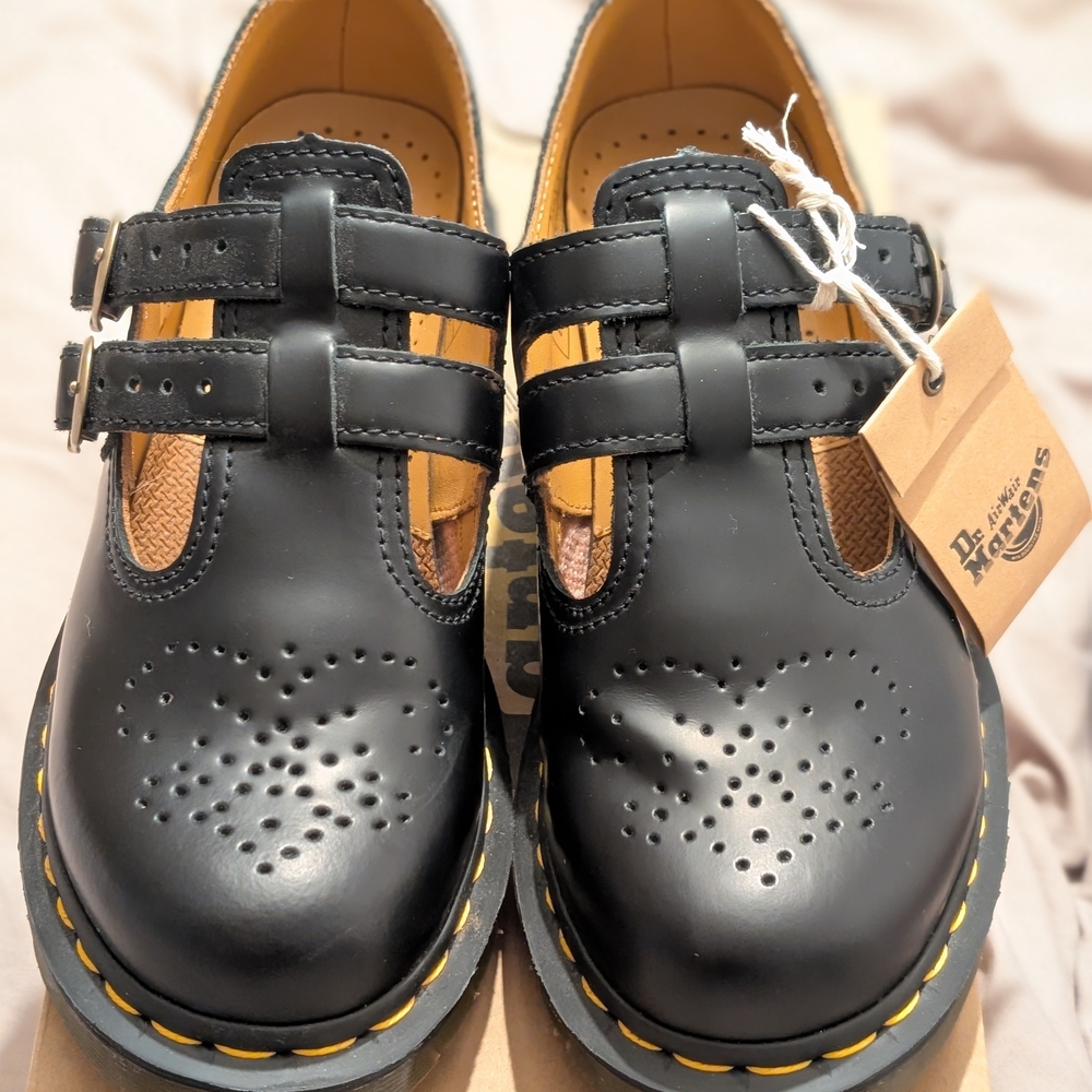 Dr. Martens Black Mary Jane Shoes